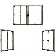 Fenstersprossen gibt es in verschiedenen Ausführungen.
