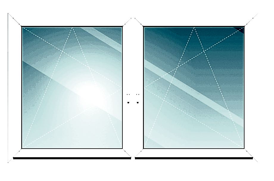Für eine moderne Innenansicht des fensters können die Fensterbeschläge verdeckt verbaut werden.