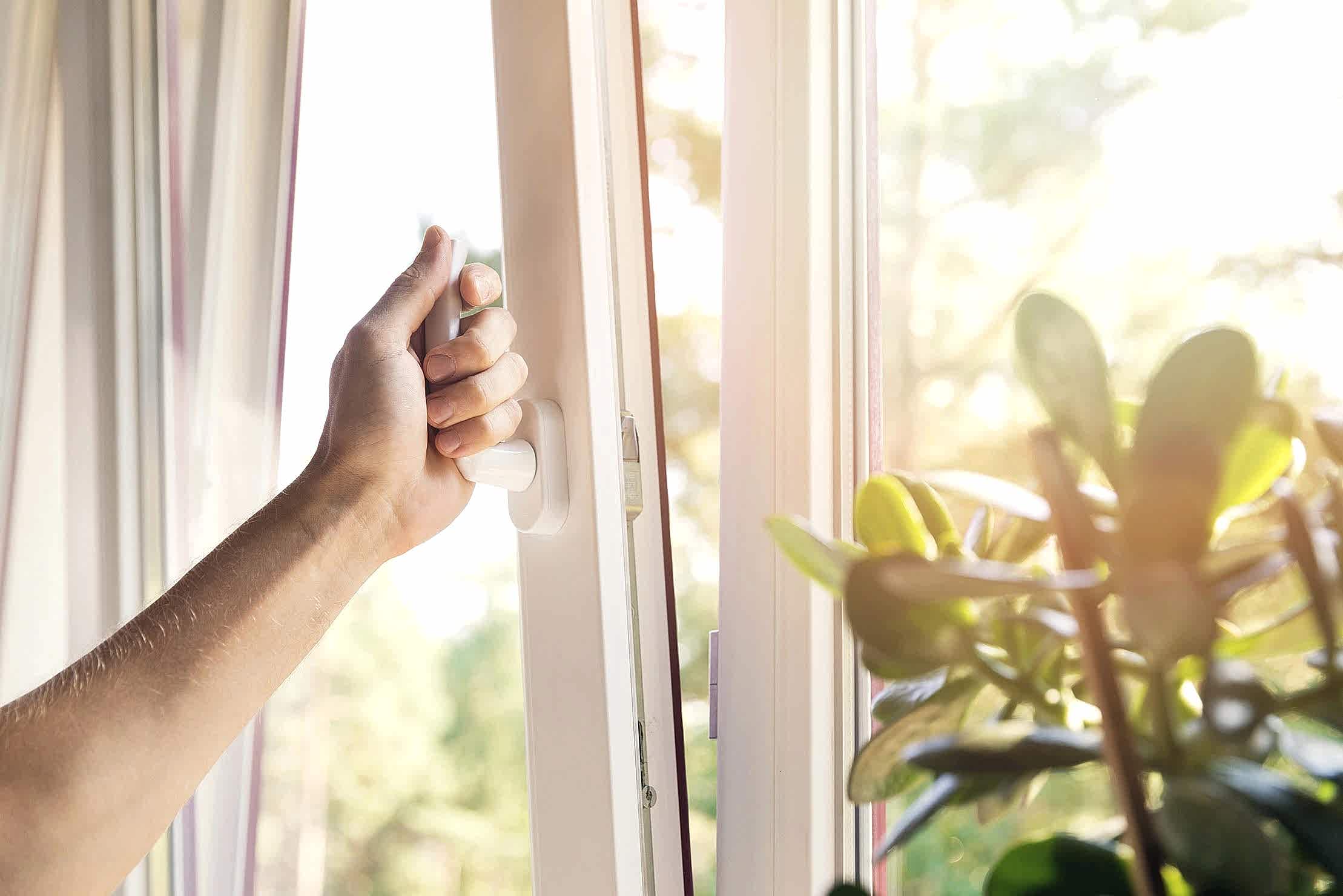 Dreh-Kipp-Fenster sind auch mit zwei Flügeln erhältlich.