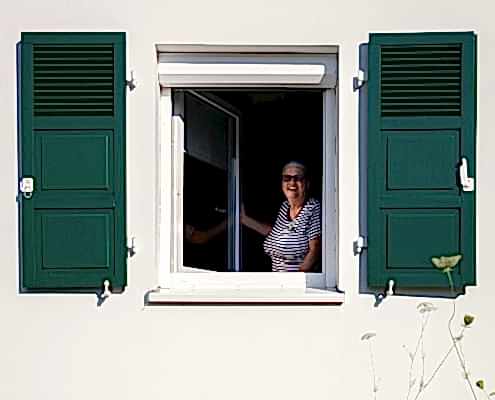 Familie Arndt ist von Ihren neuen fenstern und dem Service der Deutschen Fensterbau begeistert,