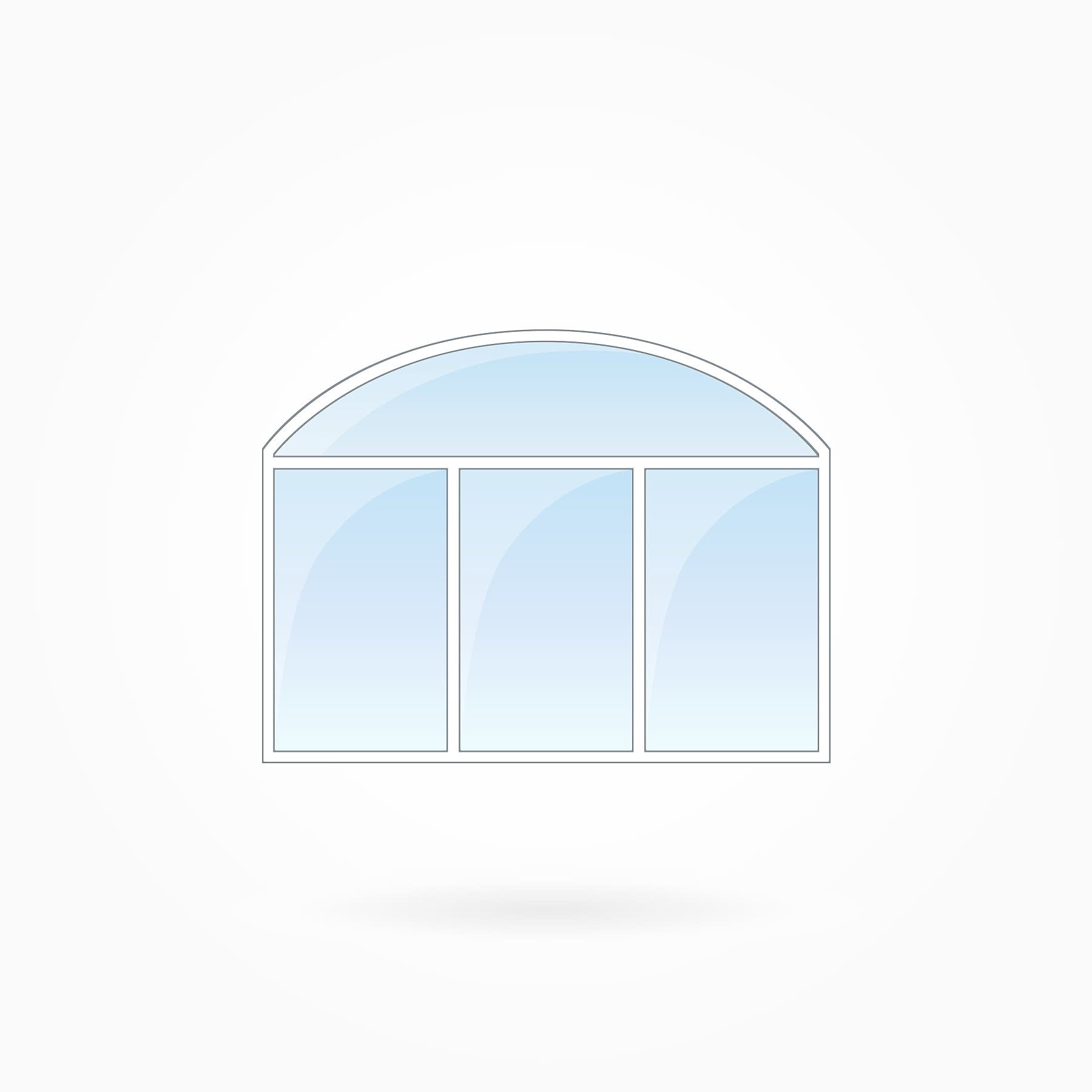 Segmentbogenfenster