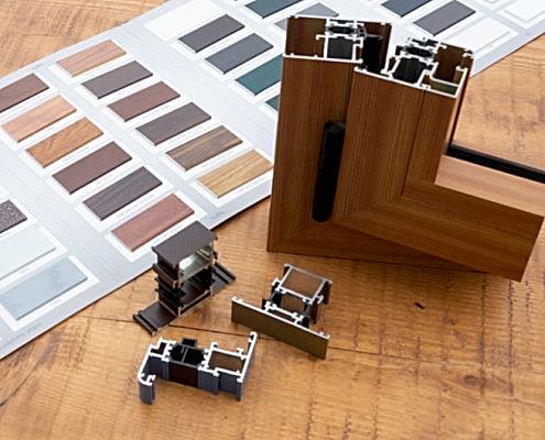 Farben für Fensterprofile