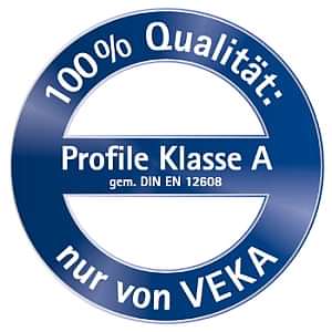 VEKA Profil KLasse A Qualitätslabel